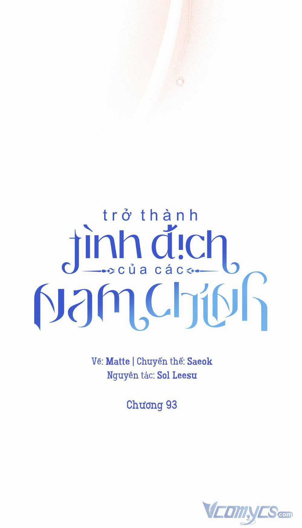 Trở Thành Tình Địch Của Các Nam Chính Chapter 93 trang 40