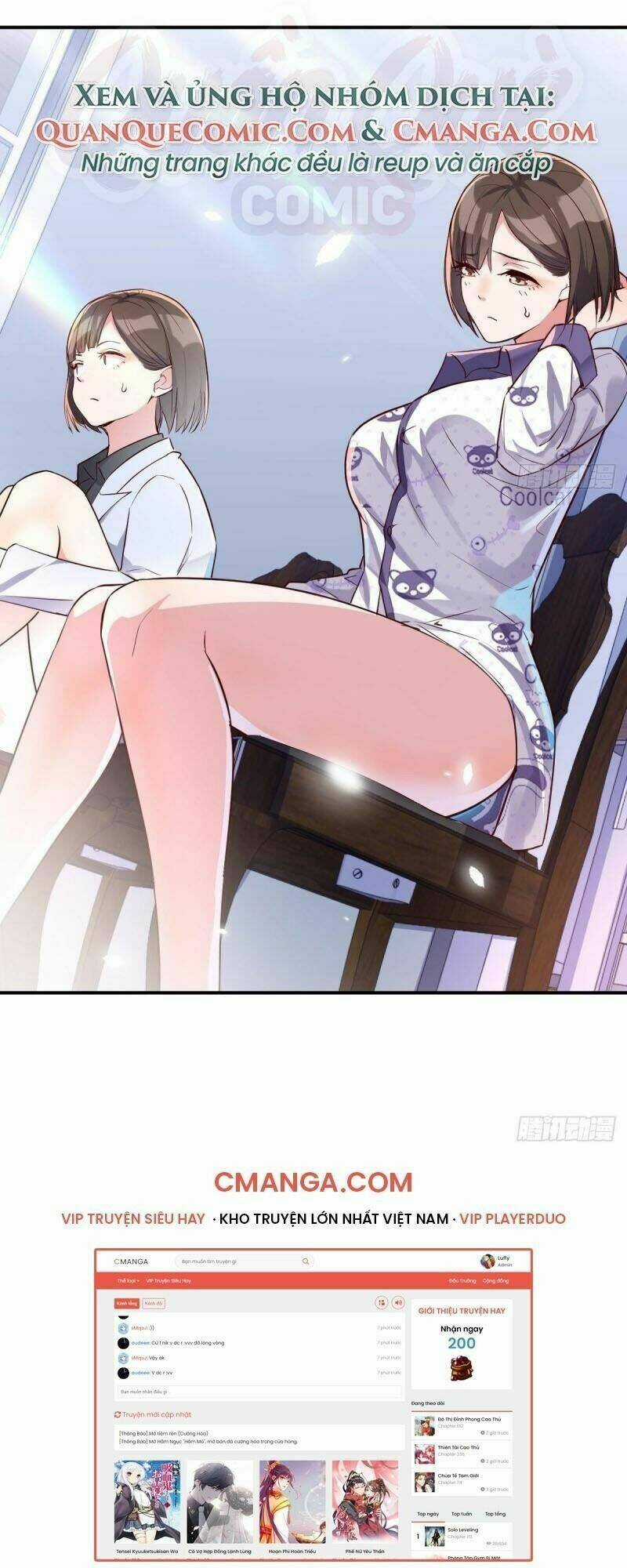 Trong Nhà Có 2 Bạn Gái Song Sinh Chapter 11 trang 60