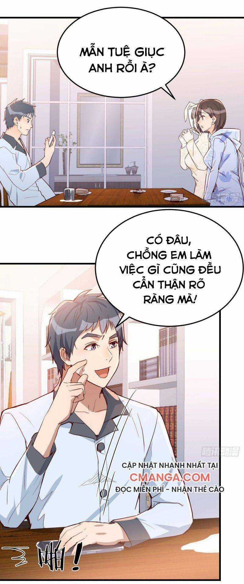 Trong Nhà Có 2 Bạn Gái Song Sinh Chapter 25 trang 50