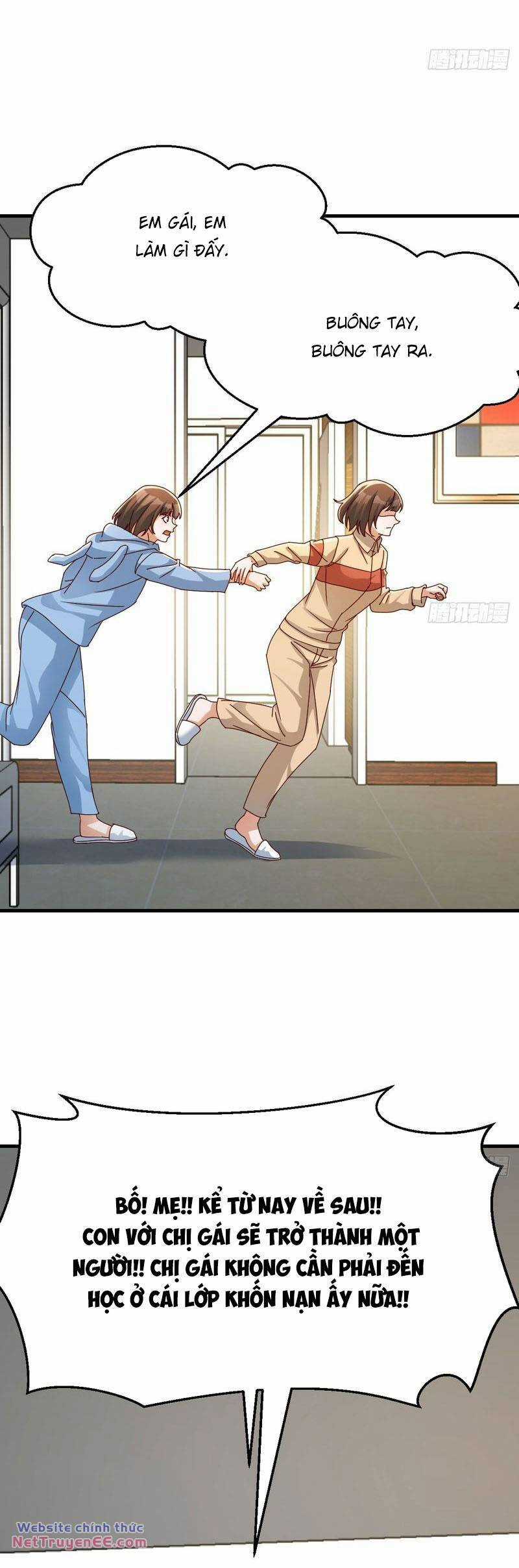 Trong Nhà Có 2 Bạn Gái Song Sinh Chapter 318 trang 16