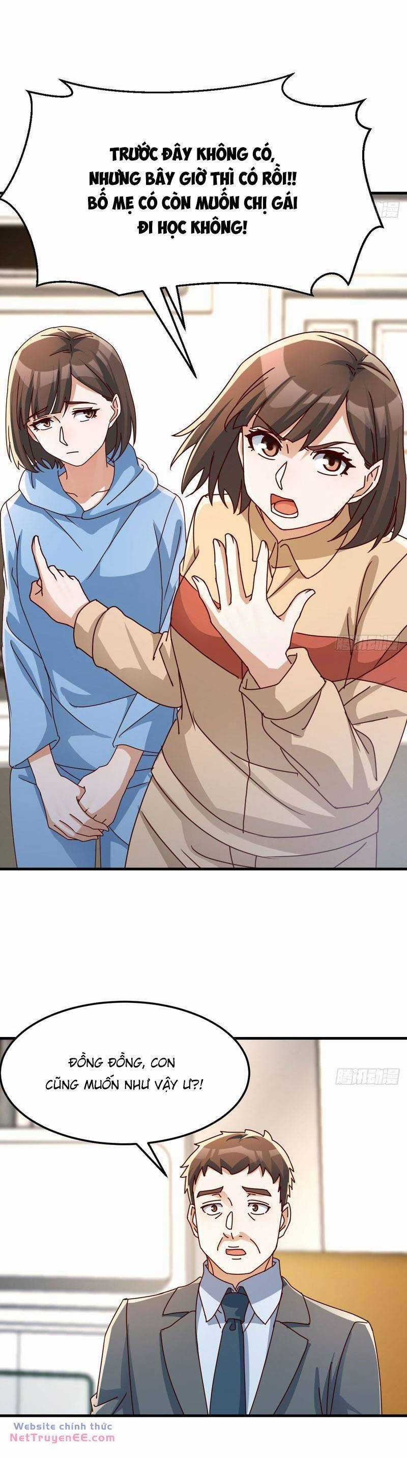 Trong Nhà Có 2 Bạn Gái Song Sinh Chapter 318 trang 19