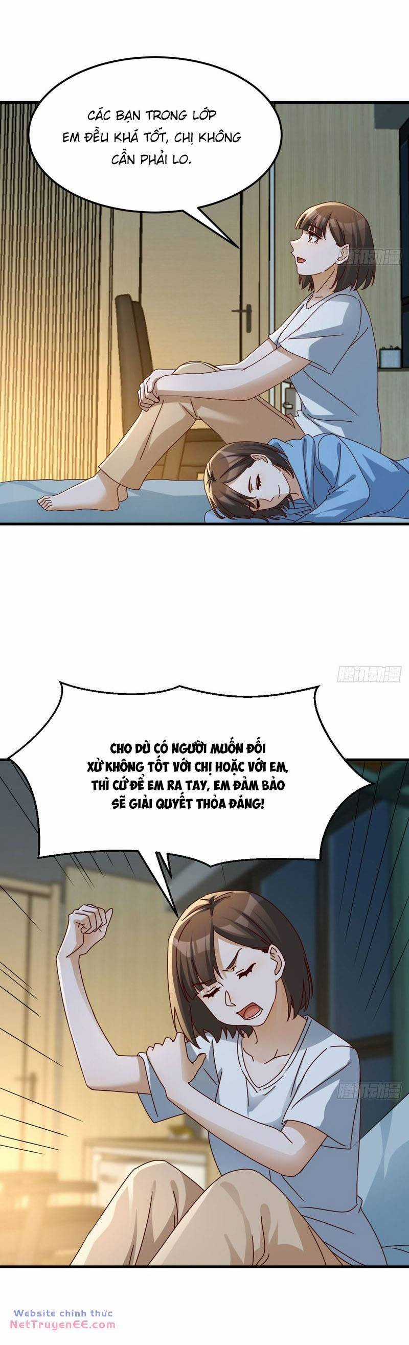 Trong Nhà Có 2 Bạn Gái Song Sinh Chapter 319 trang 15