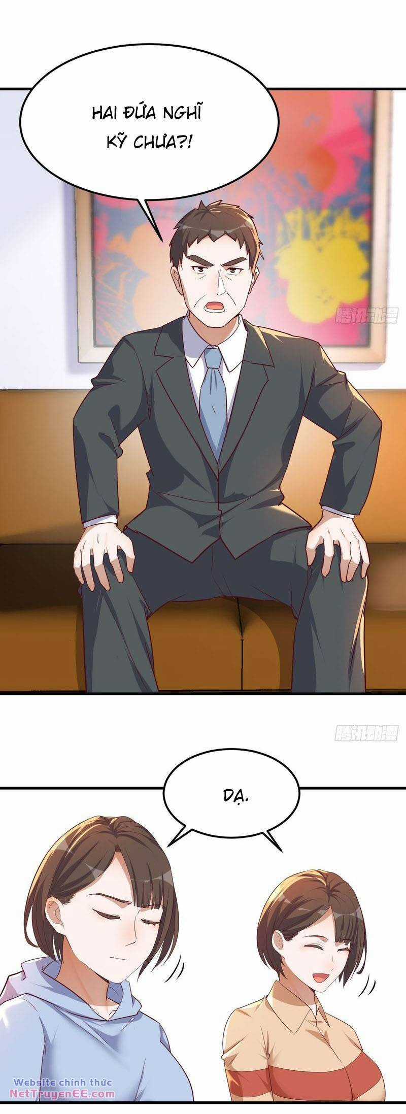 Trong Nhà Có 2 Bạn Gái Song Sinh Chapter 319 trang 18