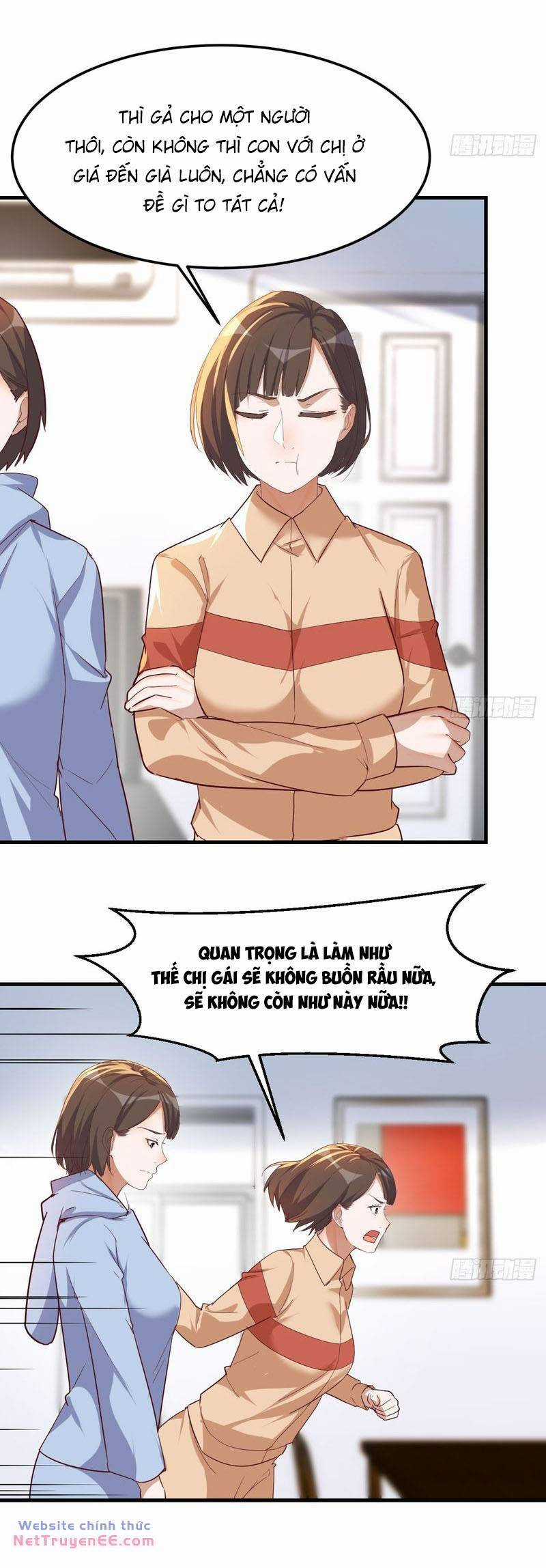 Trong Nhà Có 2 Bạn Gái Song Sinh Chapter 319 trang 21