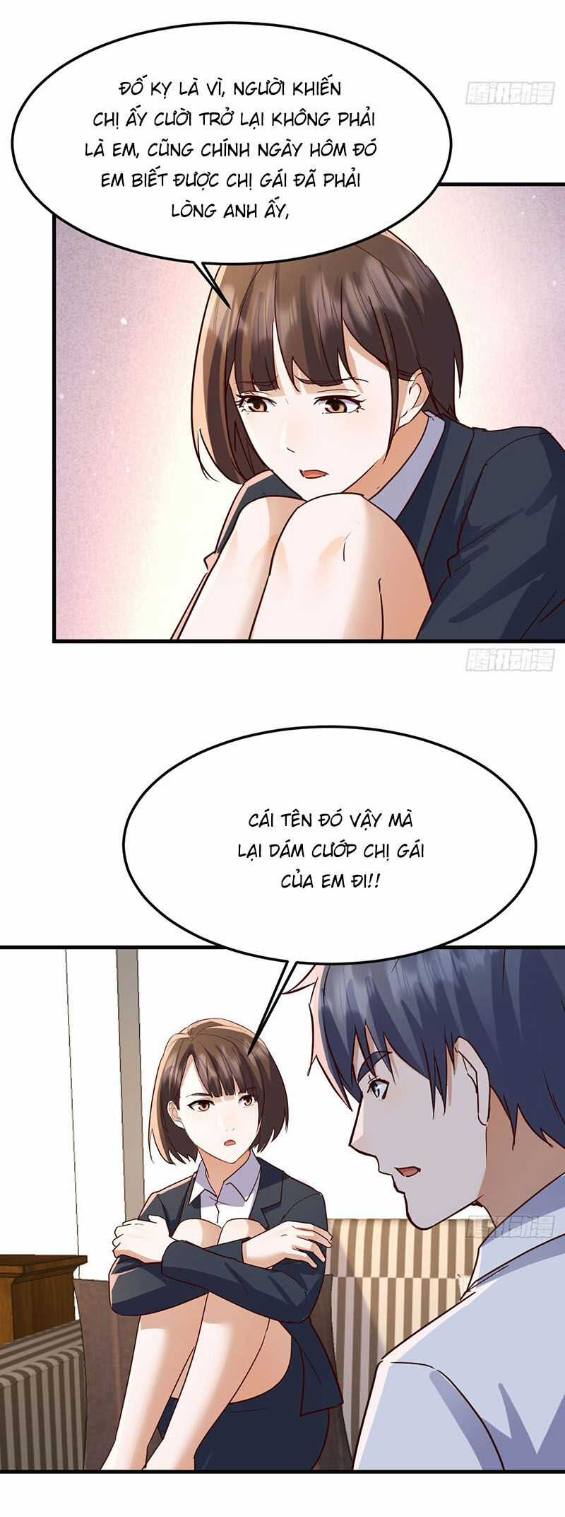 Trong Nhà Có 2 Bạn Gái Song Sinh Chapter 323 trang 8