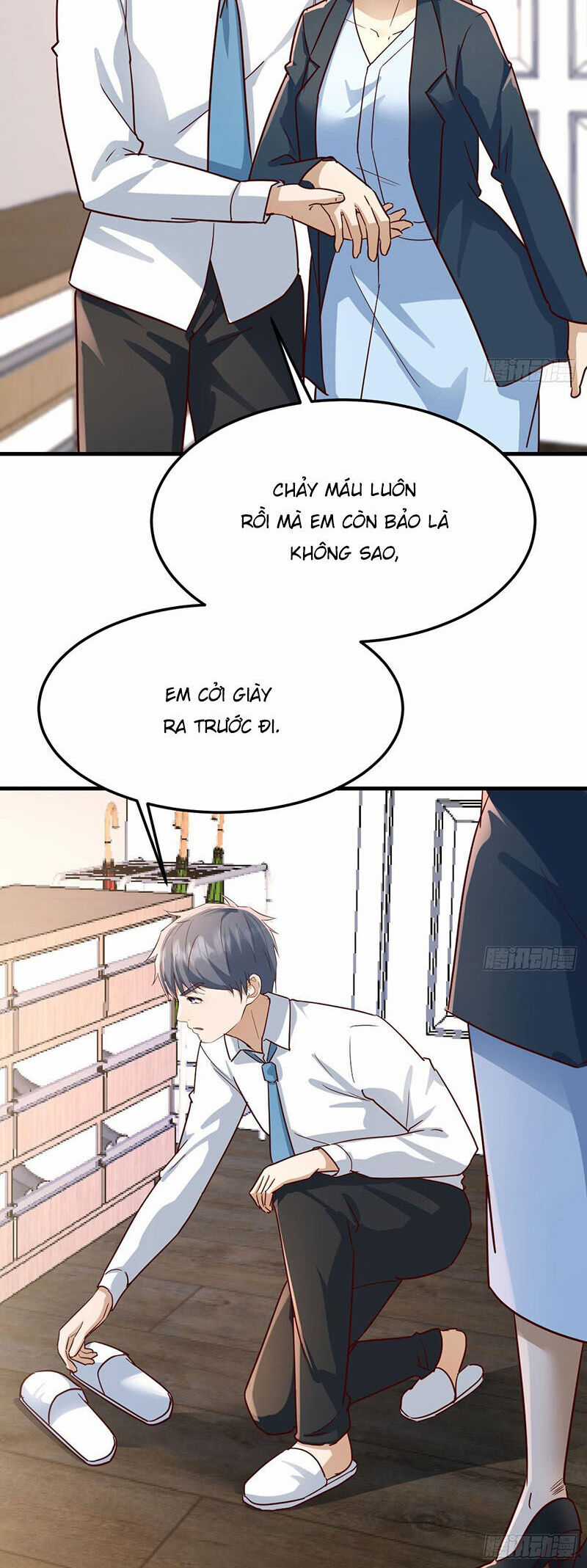 Trong Nhà Có 2 Bạn Gái Song Sinh Chapter 324 trang 8