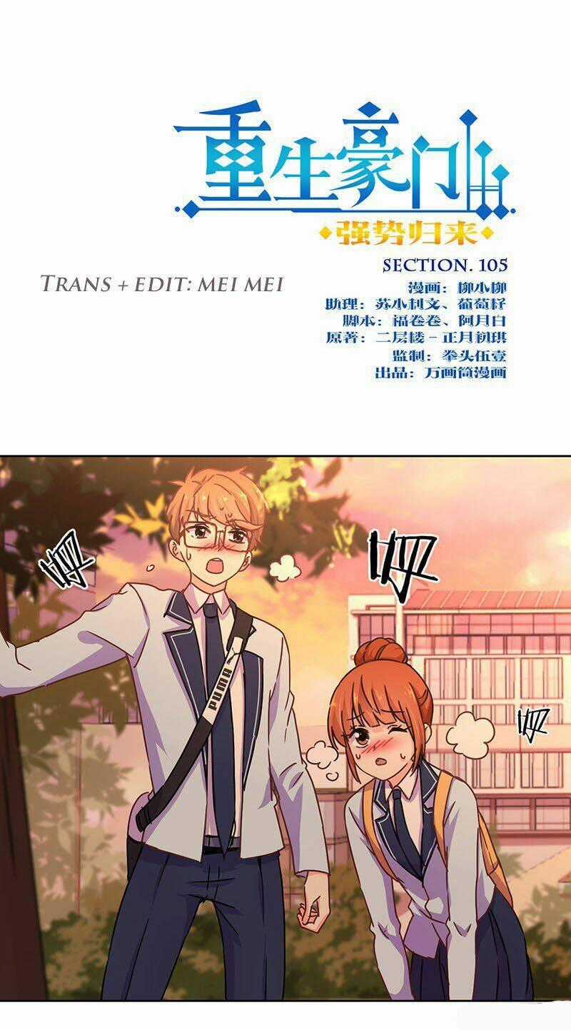 Trọng Sinh Chi Hao Môn Cường Thế Quy Lai Chapter 105 trang 0