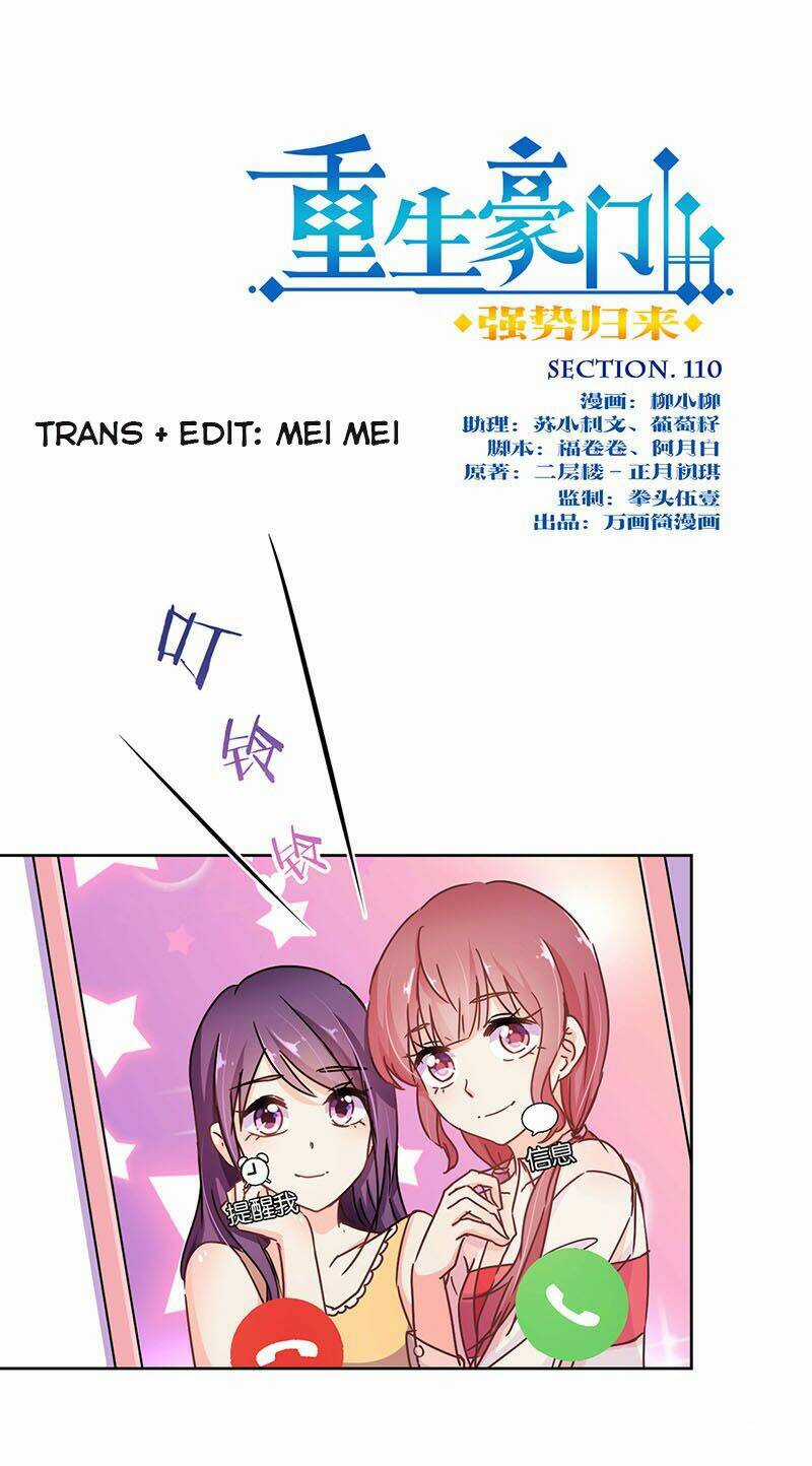 Trọng Sinh Chi Hao Môn Cường Thế Quy Lai Chapter 110 trang 13