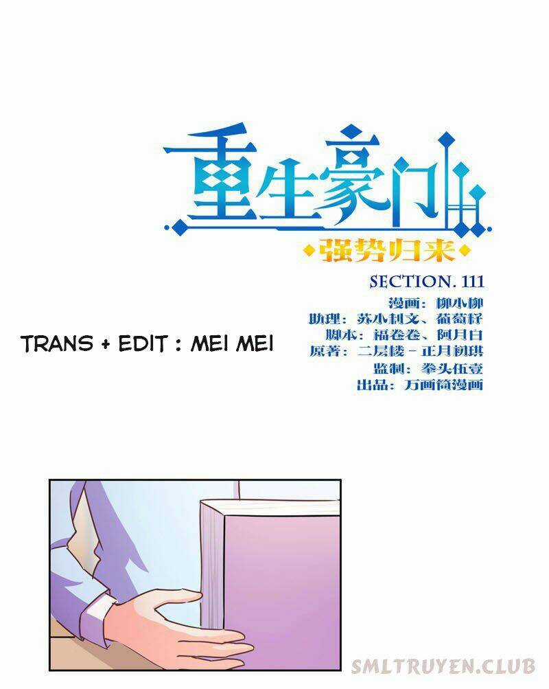 Trọng Sinh Chi Hao Môn Cường Thế Quy Lai Chapter 111 trang 10