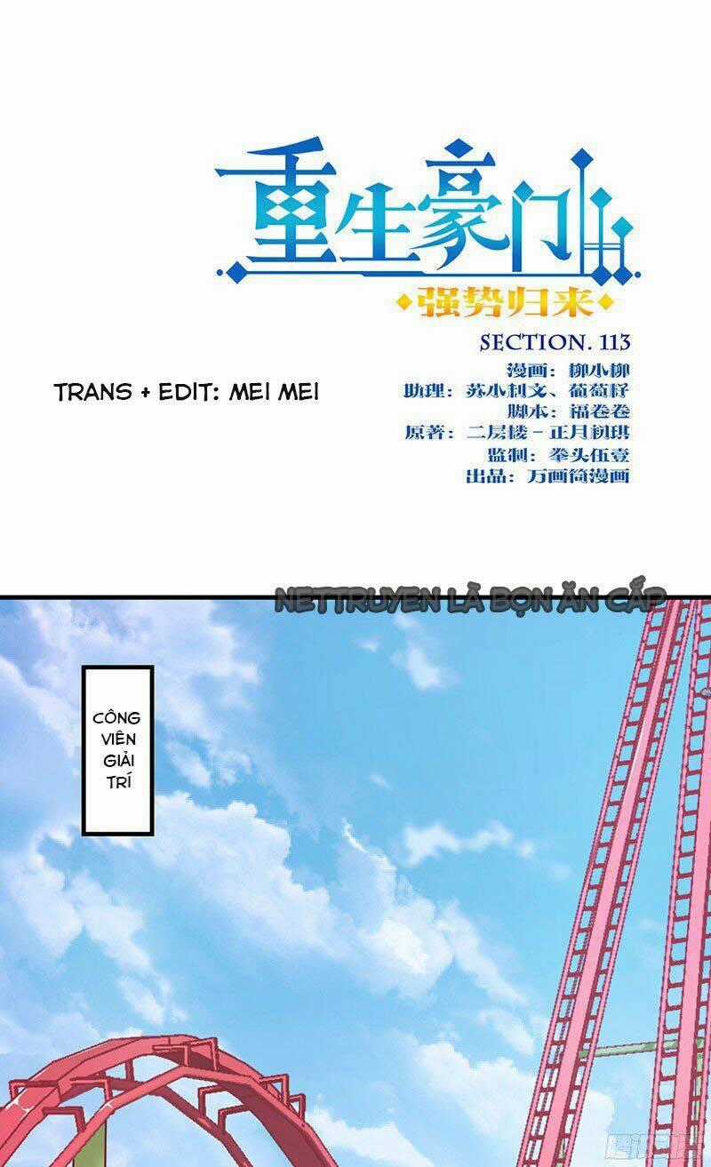 Trọng Sinh Chi Hao Môn Cường Thế Quy Lai Chapter 113 trang 0