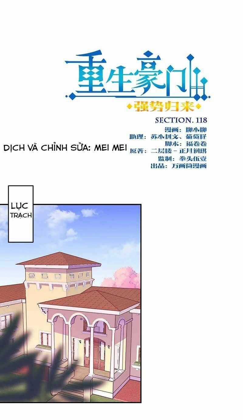 Trọng Sinh Chi Hao Môn Cường Thế Quy Lai Chapter 118 trang 0