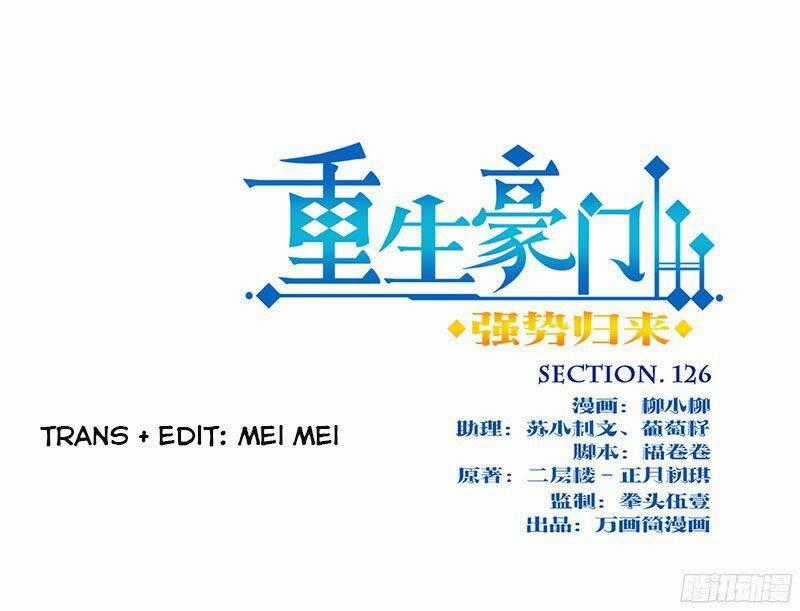 Trọng Sinh Chi Hao Môn Cường Thế Quy Lai Chapter 126 trang 0