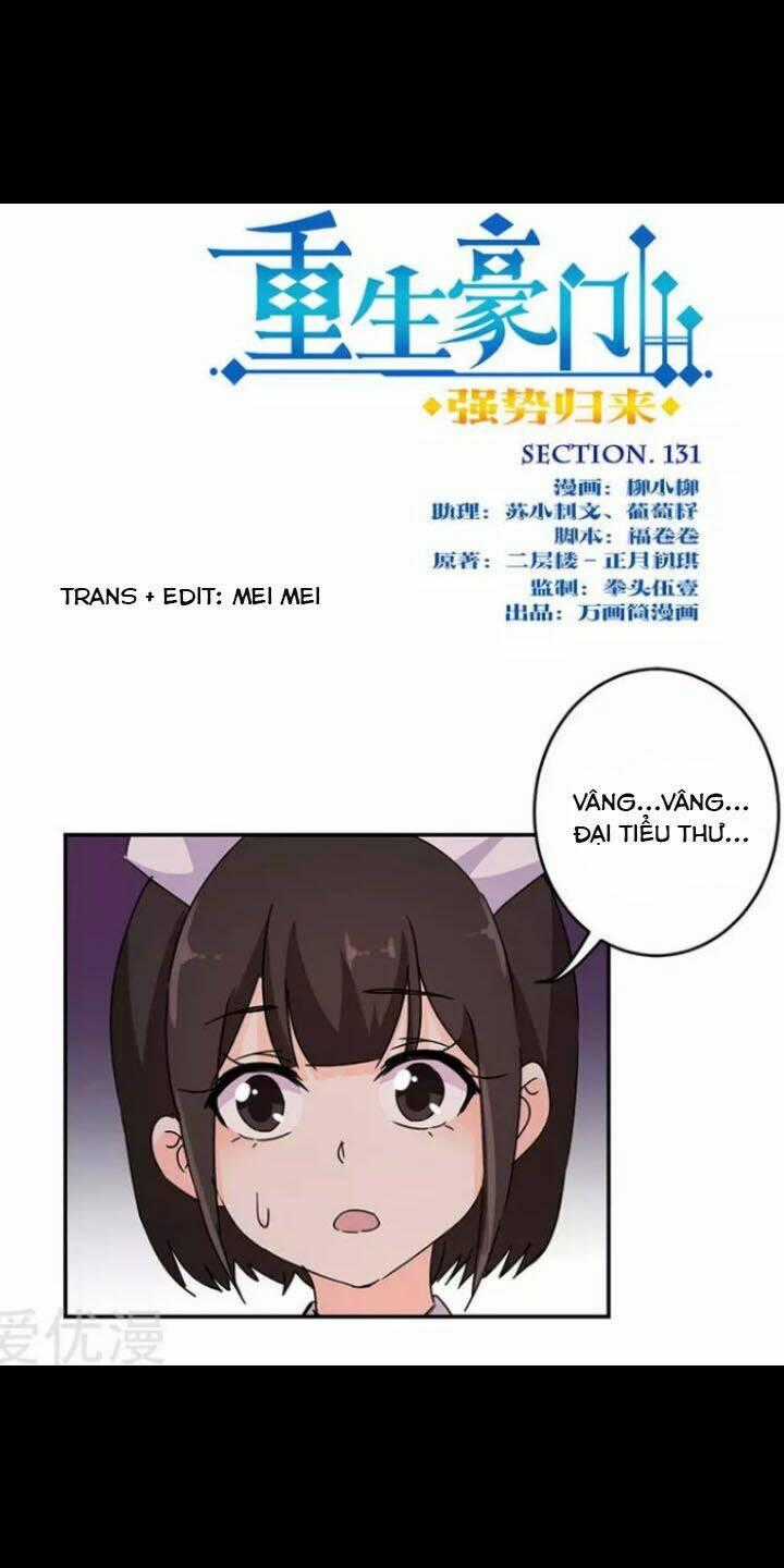 Trọng Sinh Chi Hao Môn Cường Thế Quy Lai Chapter 131 trang 0