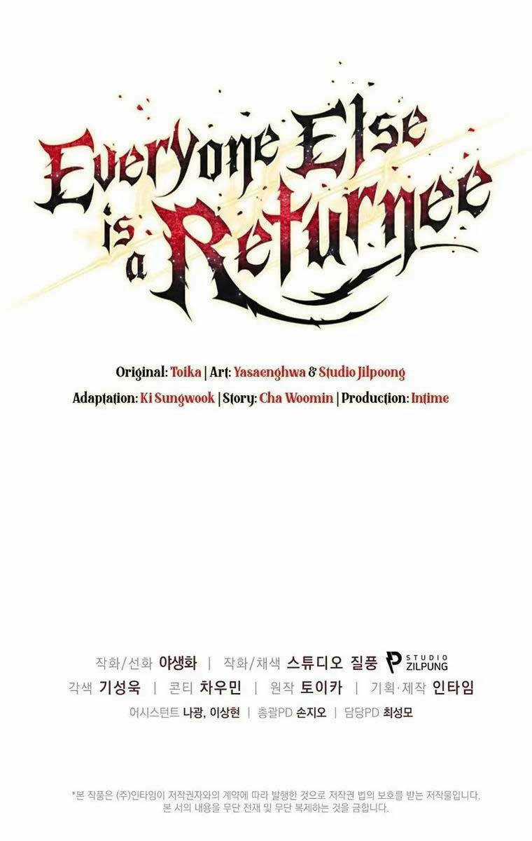 Trừ Tôi Tất Cả Đều Là Quy Hồi Giả Chapter 30 trang 102