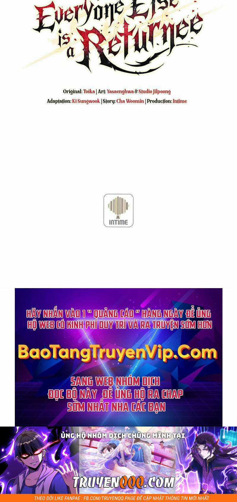 Trừ Tôi Tất Cả Đều Là Quy Hồi Giả Chapter 31 trang 124