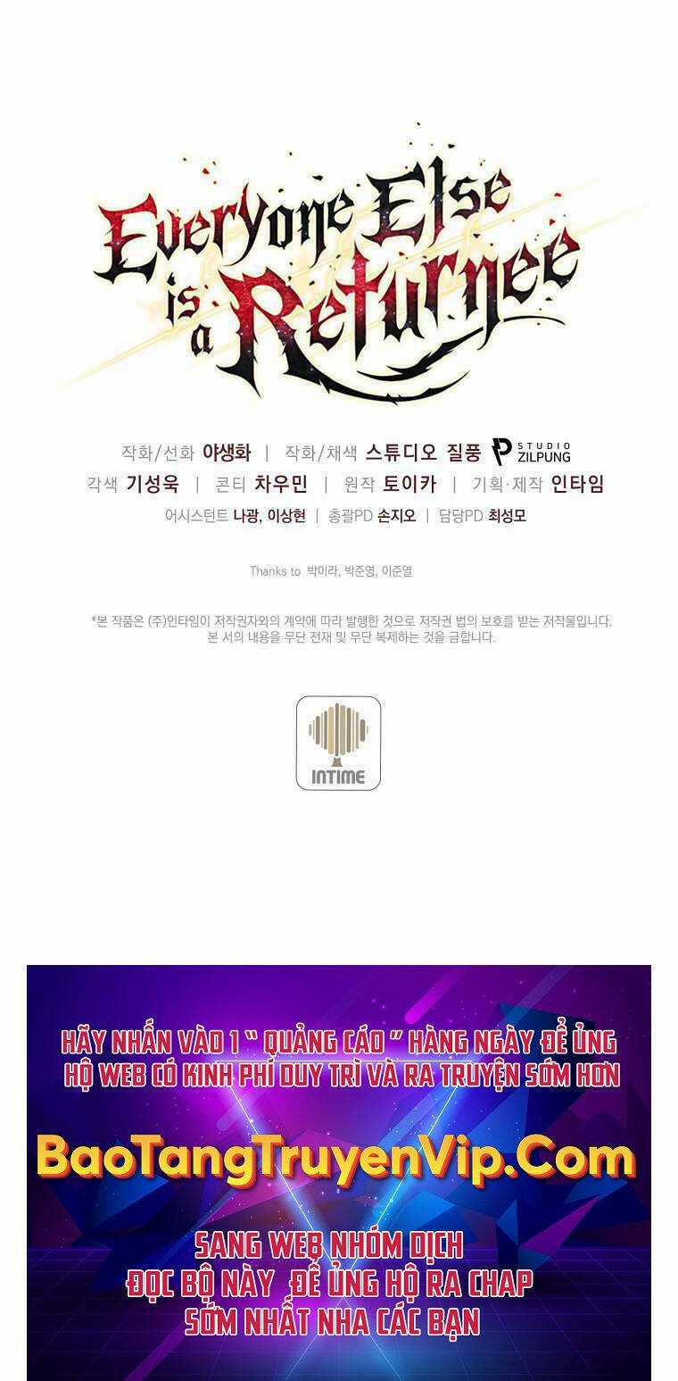 Trừ Tôi Tất Cả Đều Là Quy Hồi Giả Chapter 9 trang 134