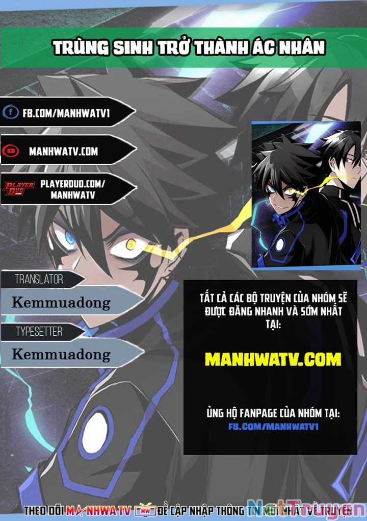 Trùng Sinh Trở Thành Ác Nhân Chapter 50 trang 1