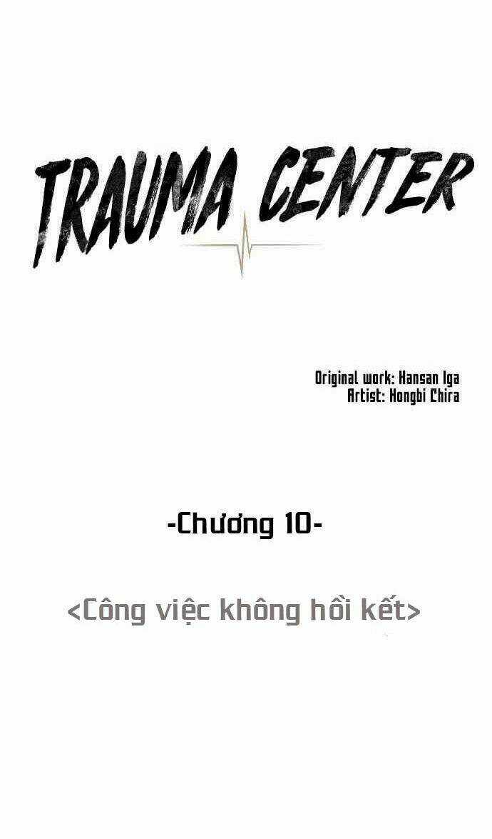 Trung Tâm Chấn Thương Nặng : Giờ Vàng Chapter 10 trang 18