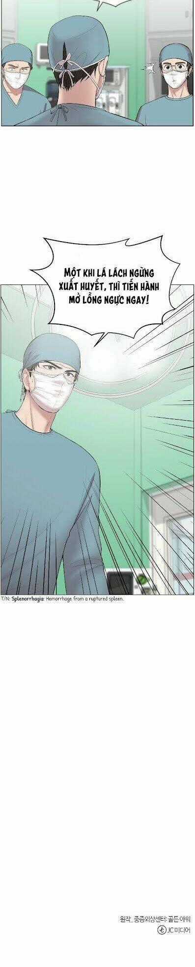 Trung Tâm Chấn Thương Nặng : Giờ Vàng Chapter 2 trang 33