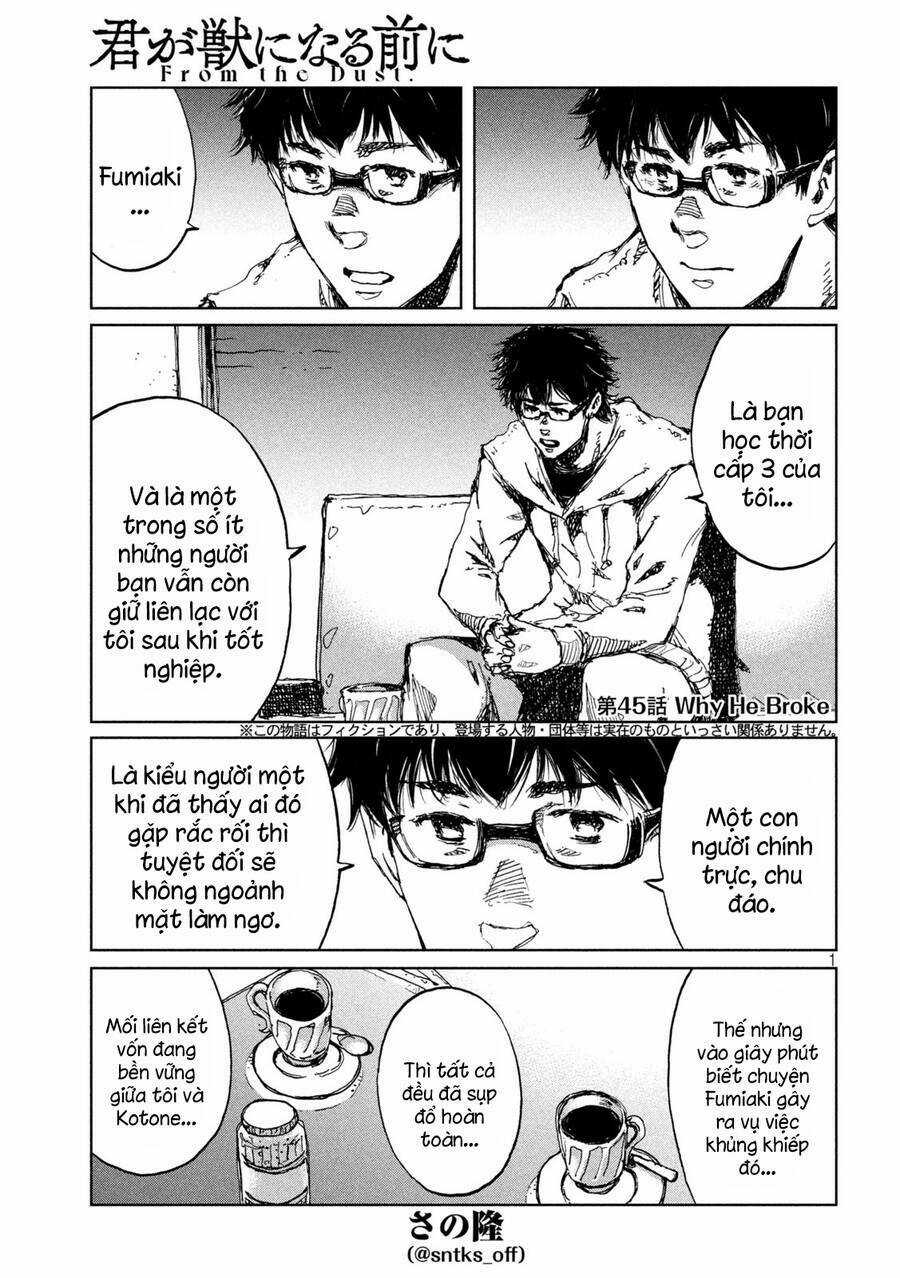 Trước Khi Em Trở Thành Quái Vật Chapter 45 trang 2