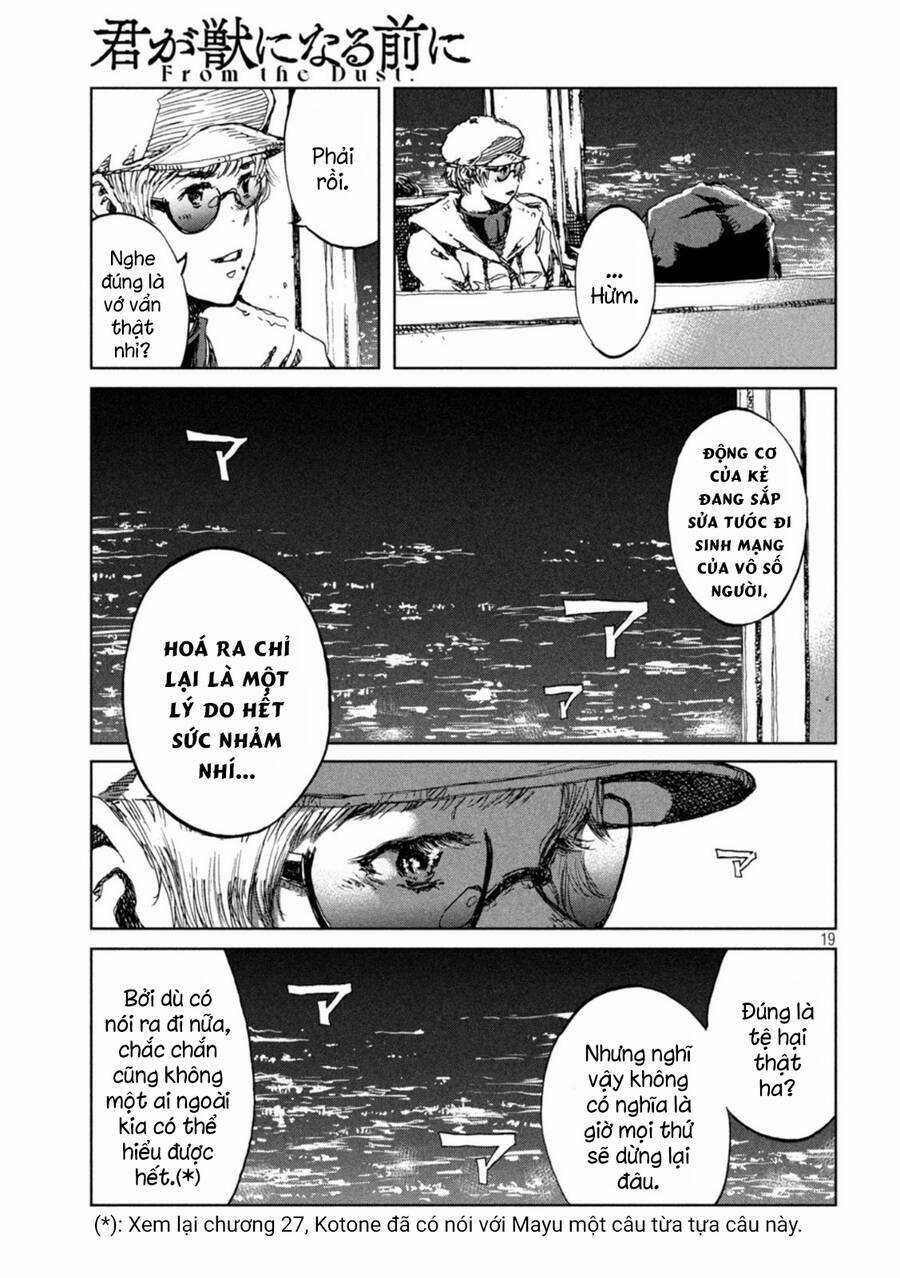 Trước Khi Em Trở Thành Quái Vật Chapter 47 trang 20