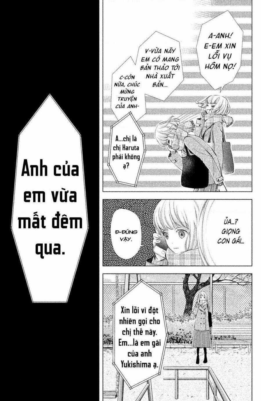 Trước Khi Mùa Xuân Tới Chapter 1 trang 27