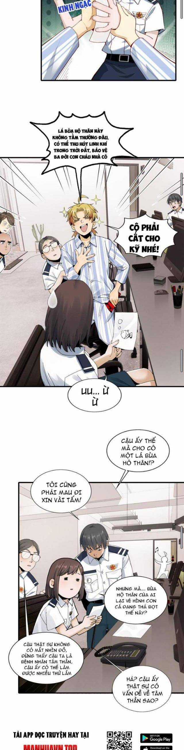 Trước Mặt Bệnh Tâm Thần, Quỷ Dị Chẳng Là Gì Cả Chapter 6 trang 11