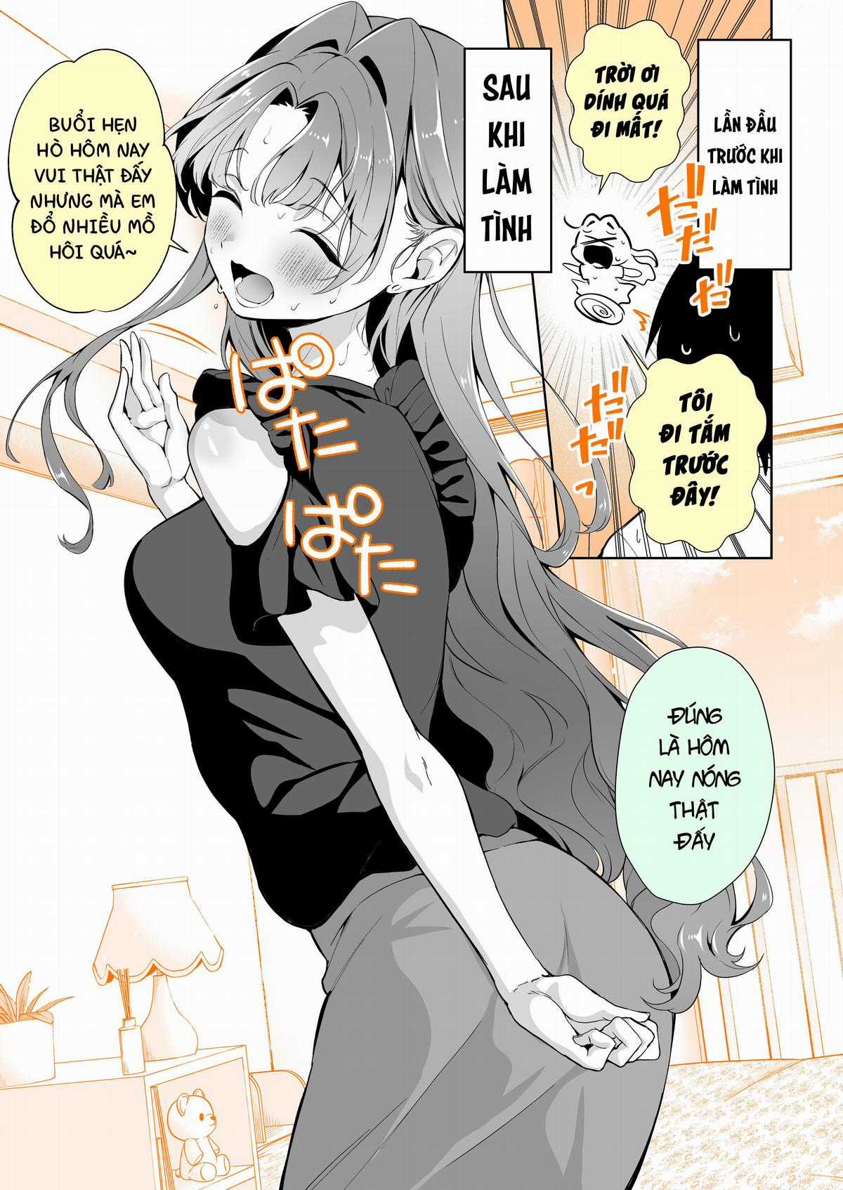 Trước và sau khi cô bạn gái ngây thơ làm tình Chapter 3 trang 1