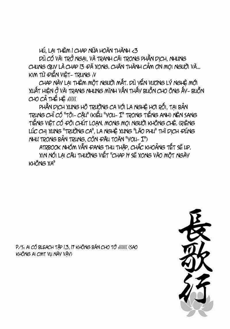 Trường Ca Hành Chapter 13 trang 28