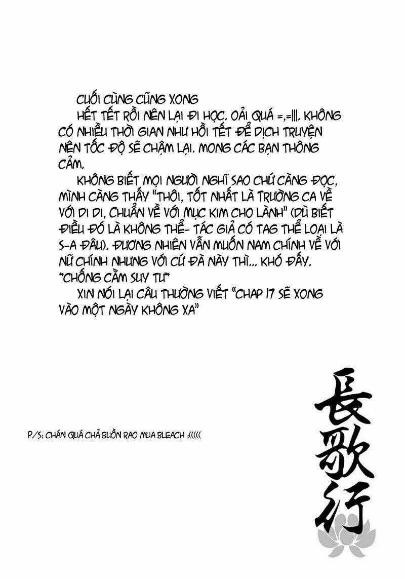 Trường Ca Hành Chapter 16 trang 32