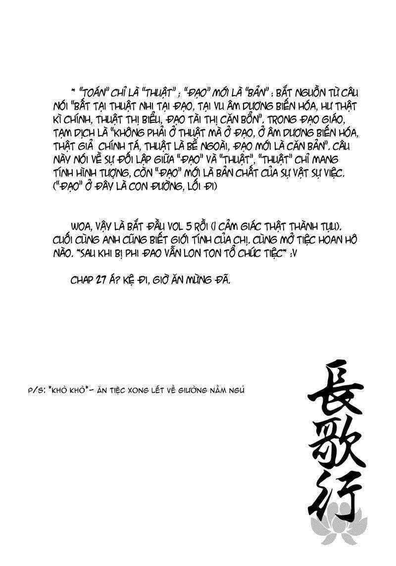 Trường Ca Hành Chapter 26 trang 31