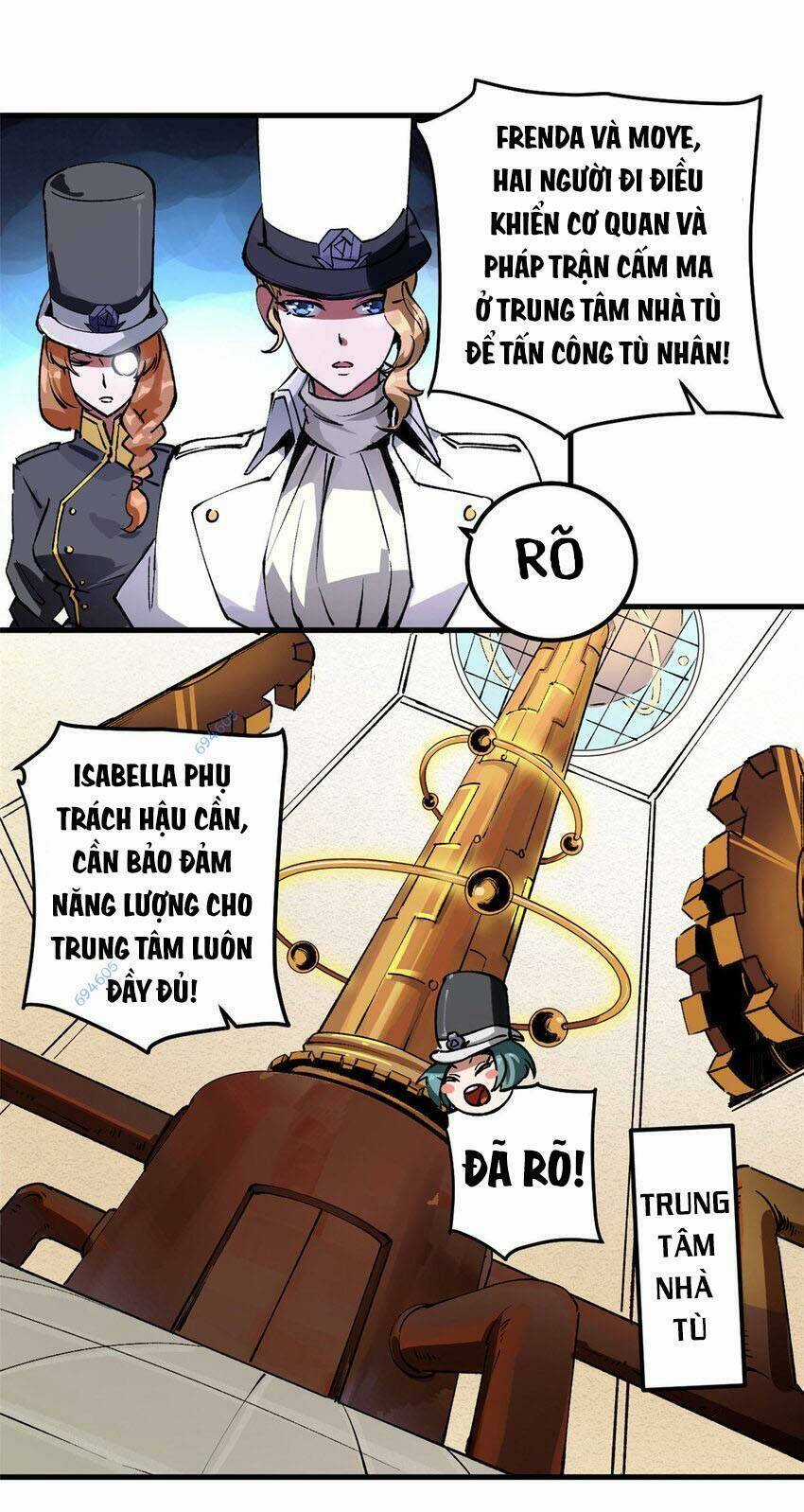 Trưởng Giám Ngục Trông Coi Các Ma Nữ Chương 35 trang 13