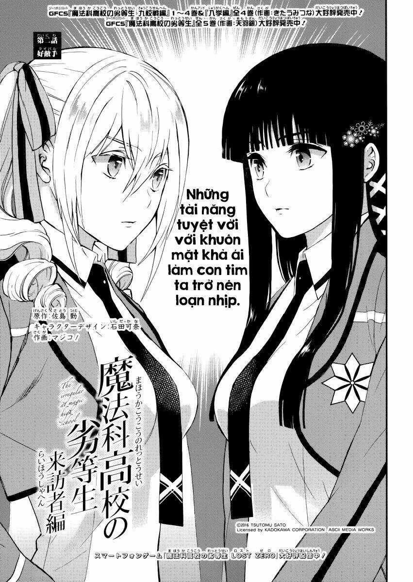 Trường Học Pháp Thuật – Raihousha Hen Chapter 2 trang 2