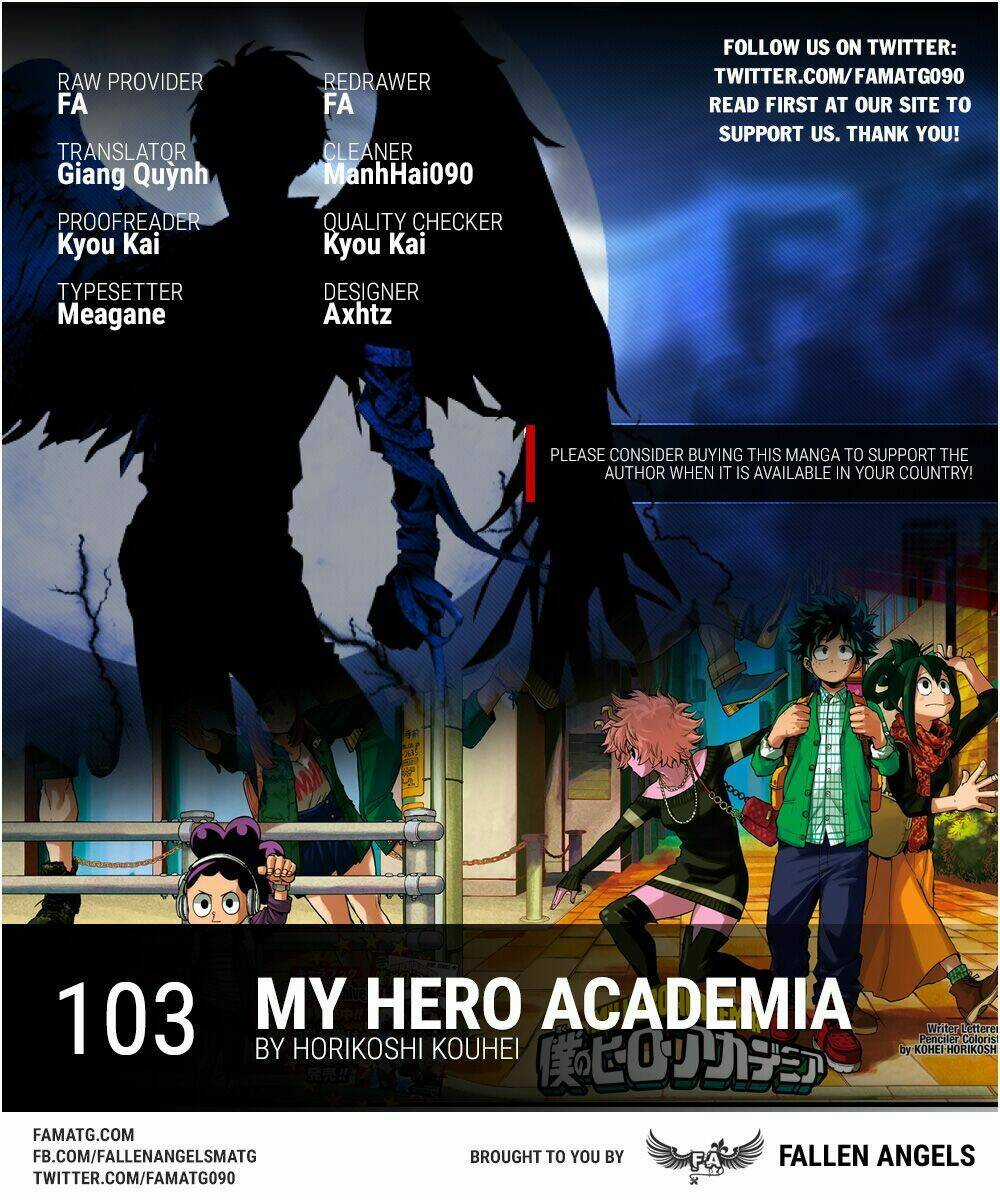Trường Học Siêu Anh Hùng Chapter 103 trang 0