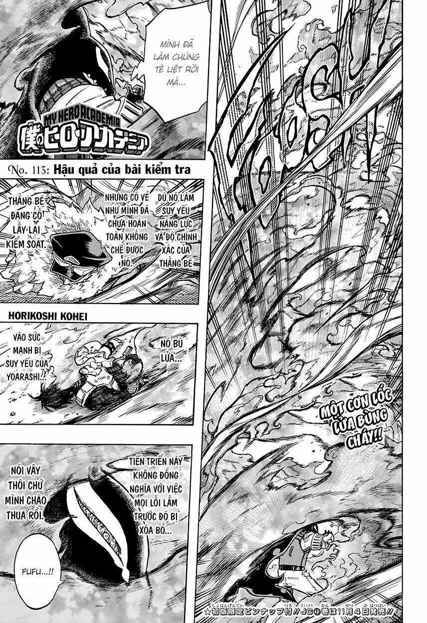 Trường Học Siêu Anh Hùng Chapter 113 trang 1