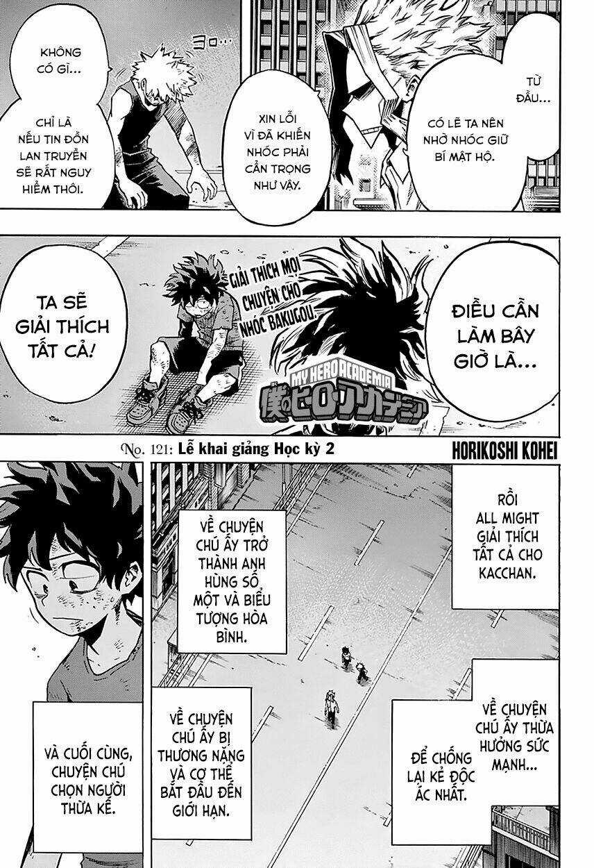 Trường Học Siêu Anh Hùng Chapter 121 trang 1
