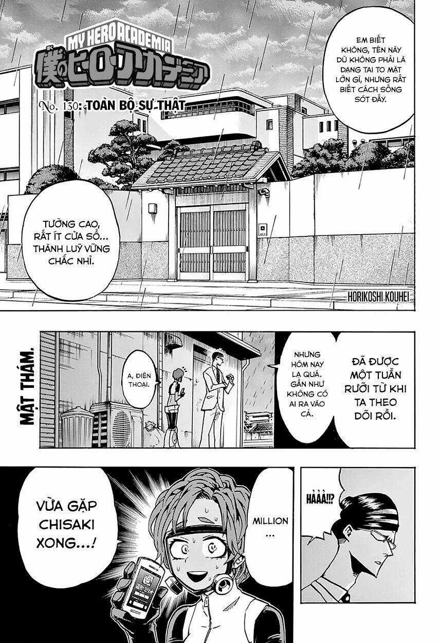 Trường Học Siêu Anh Hùng Chapter 130 trang 1