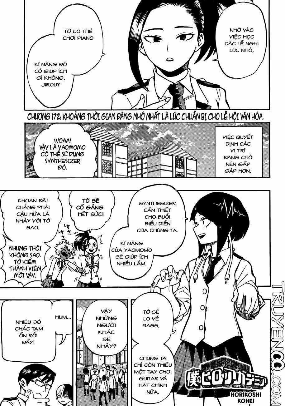Trường Học Siêu Anh Hùng Chapter 172 trang 1