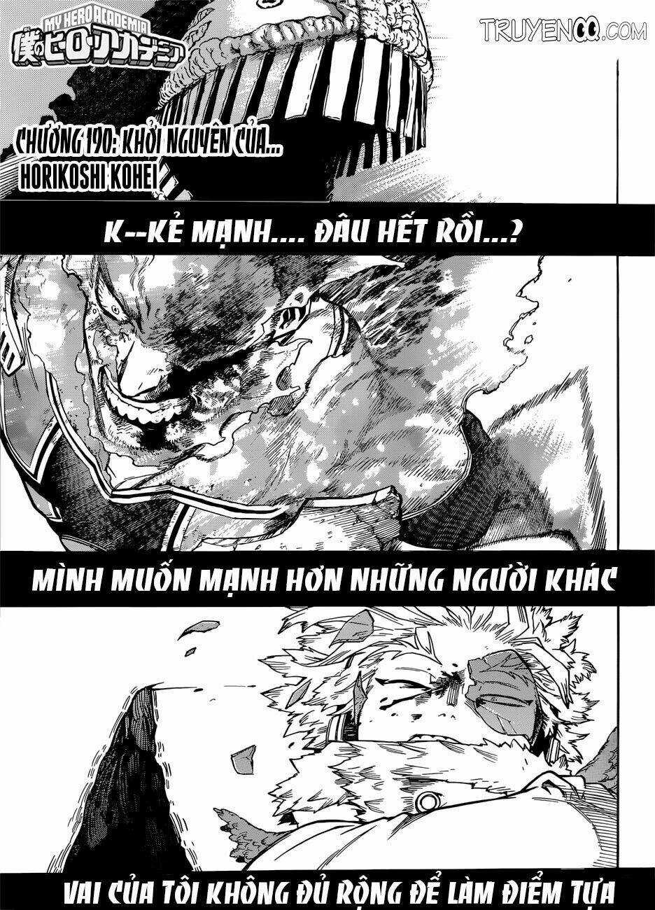 Trường Học Siêu Anh Hùng Chapter 190 trang 1