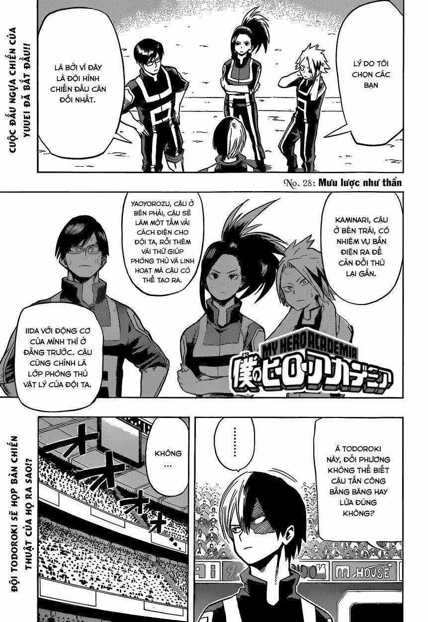 Trường Học Siêu Anh Hùng Chapter 28 trang 3