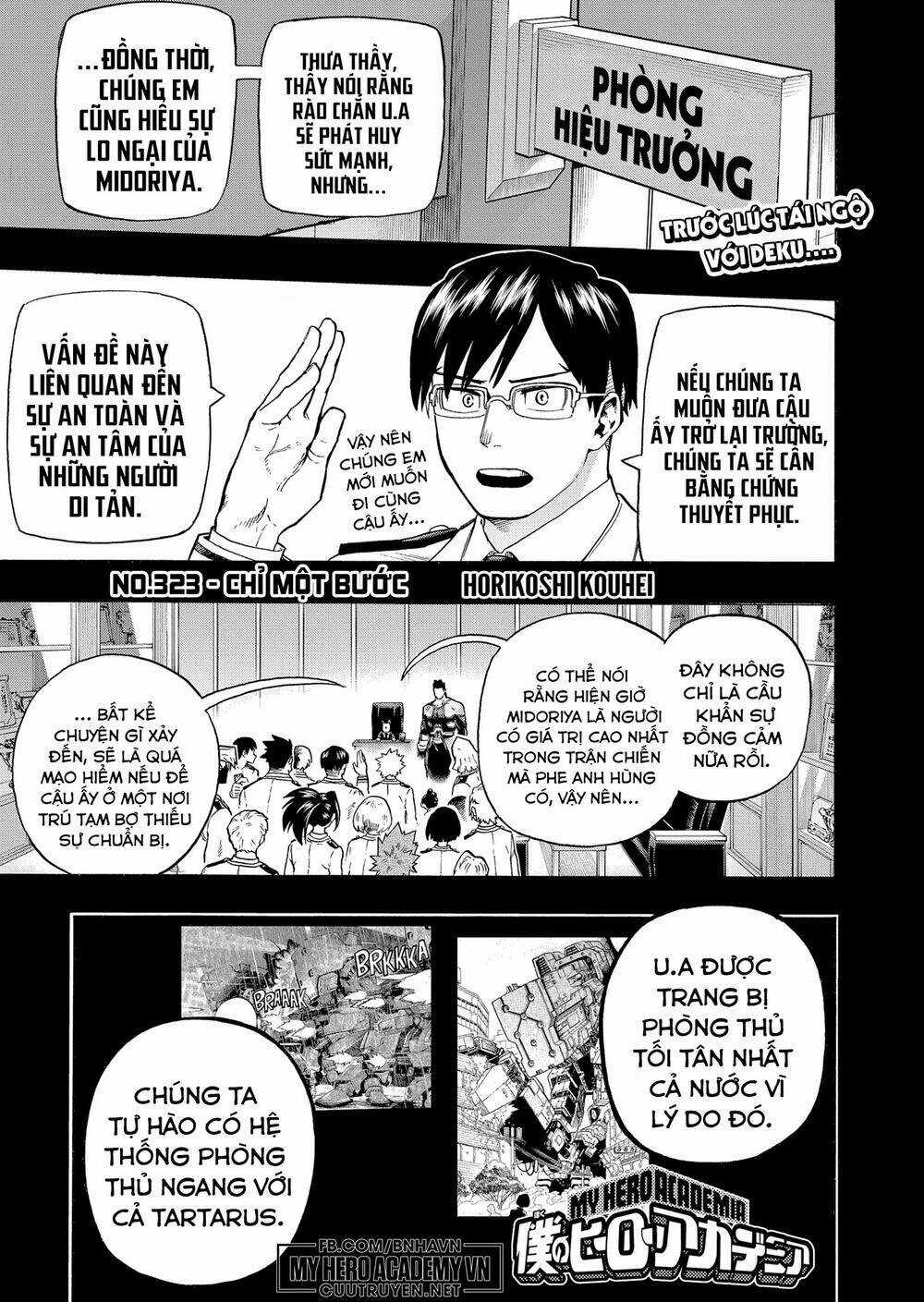 Trường Học Siêu Anh Hùng Chapter 323 trang 1