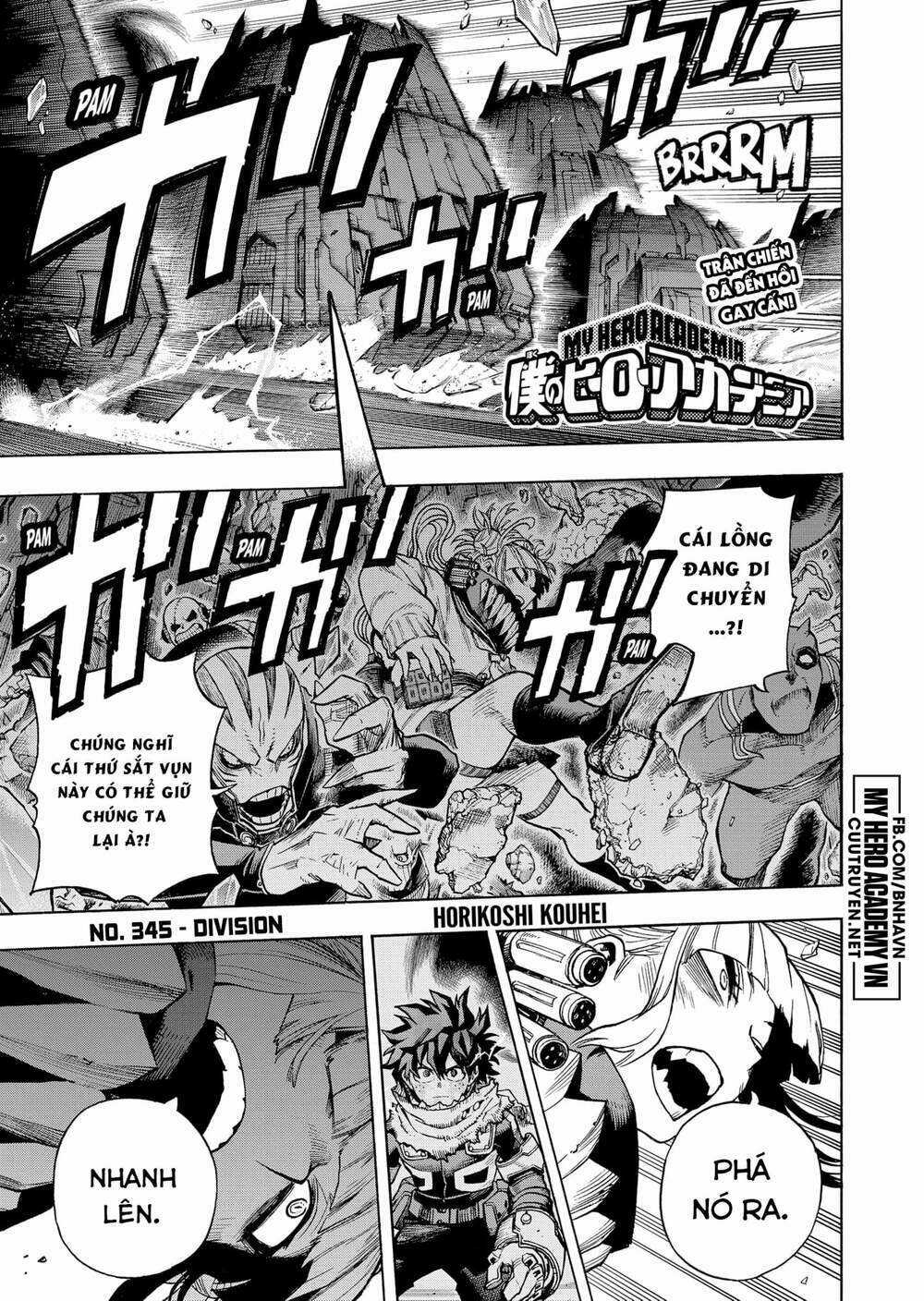 Trường Học Siêu Anh Hùng Chapter 345 trang 1