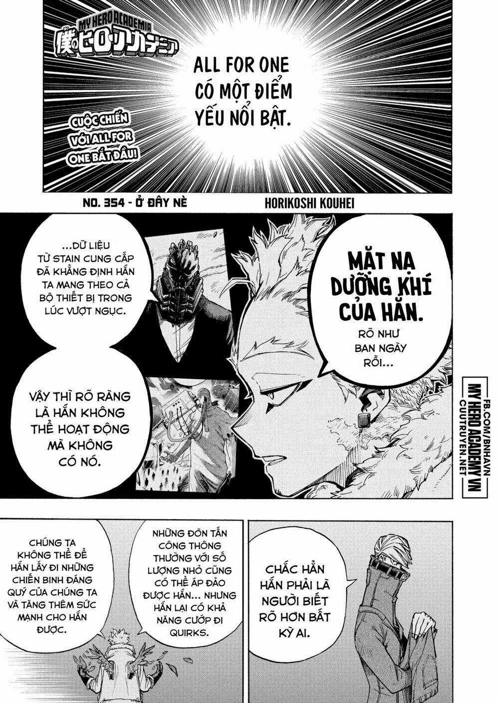 Trường Học Siêu Anh Hùng Chapter 354 trang 1