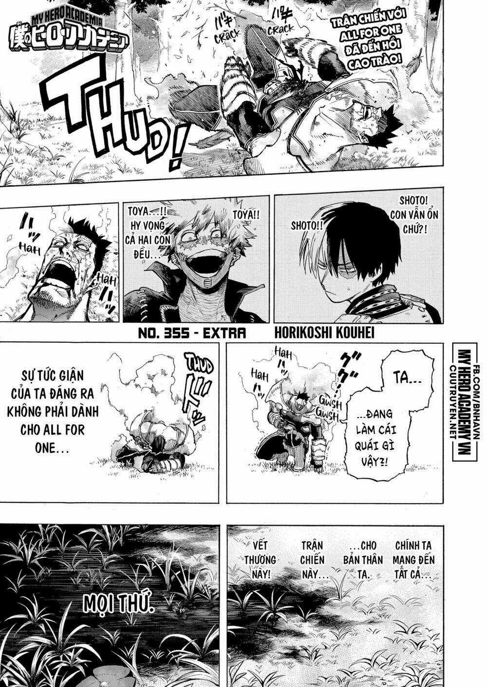Trường Học Siêu Anh Hùng Chapter 355 trang 1