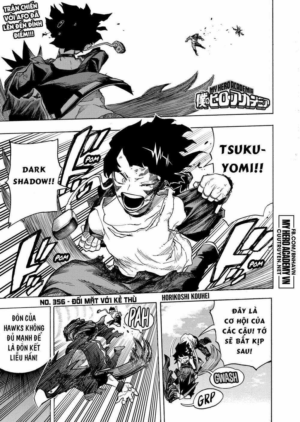 Trường Học Siêu Anh Hùng Chapter 356 trang 1