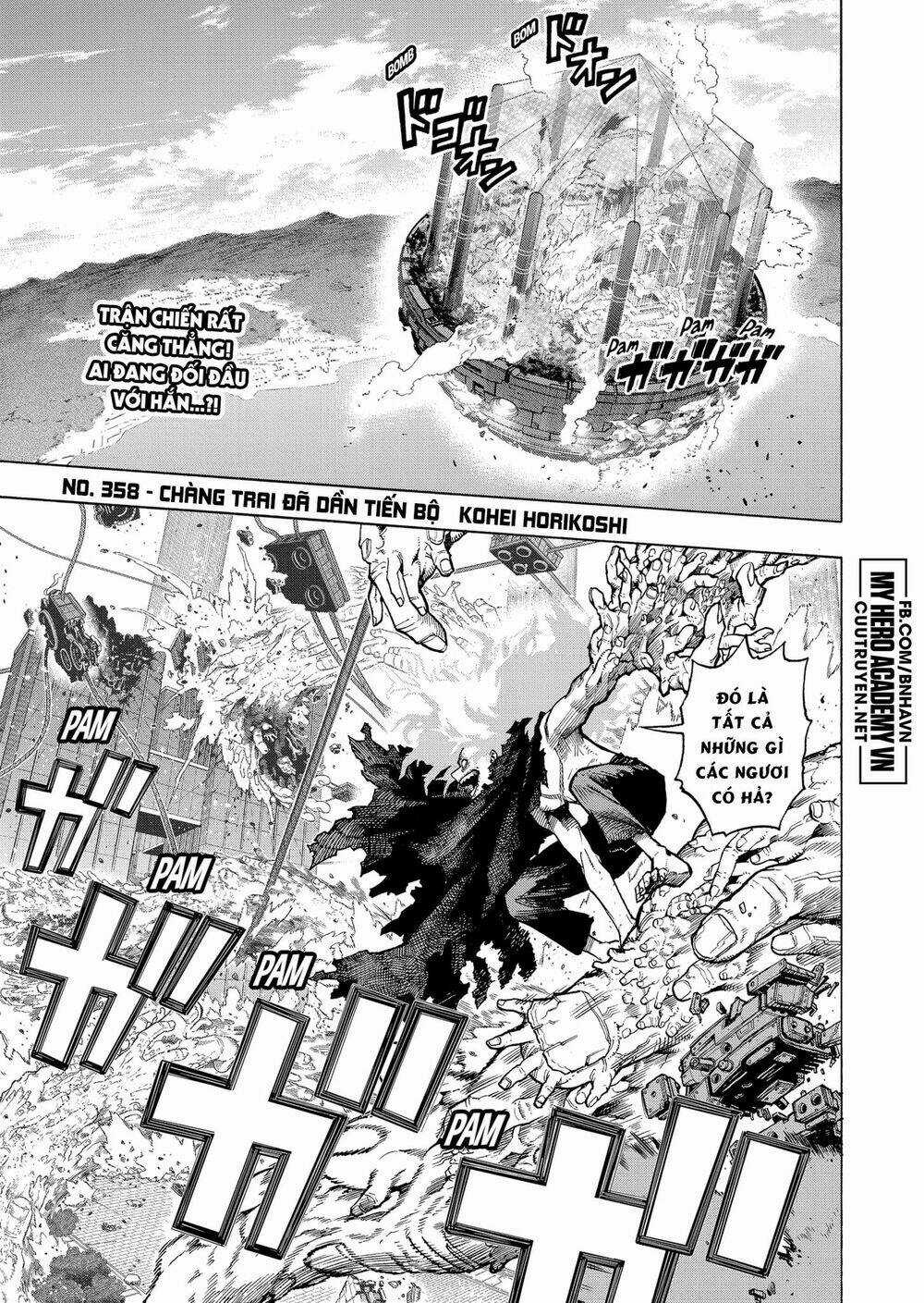 Trường Học Siêu Anh Hùng Chapter 358 trang 1