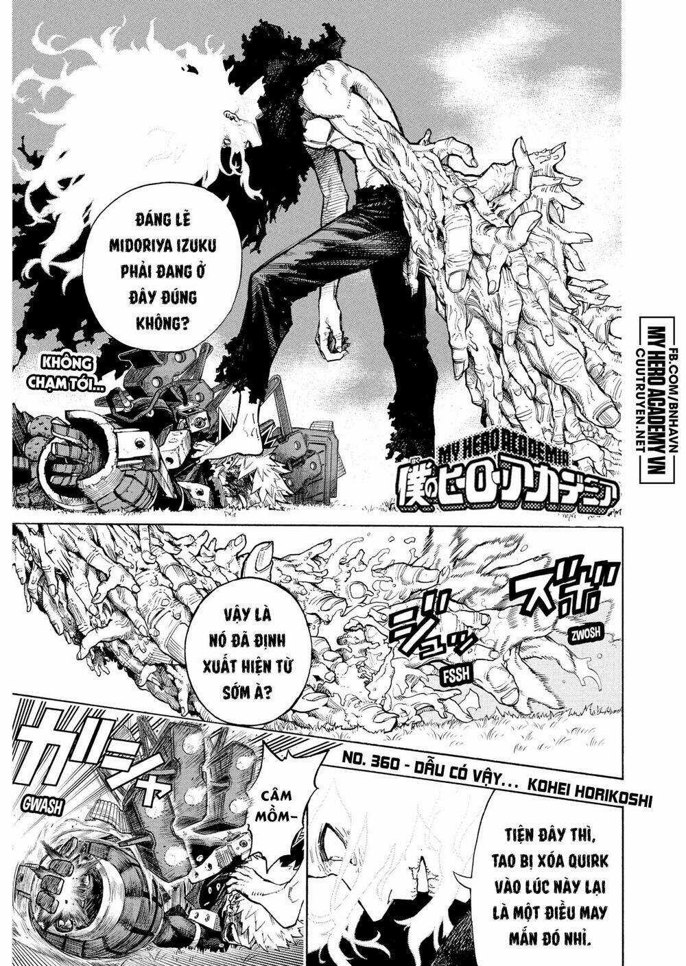 Trường Học Siêu Anh Hùng Chapter 360 trang 1