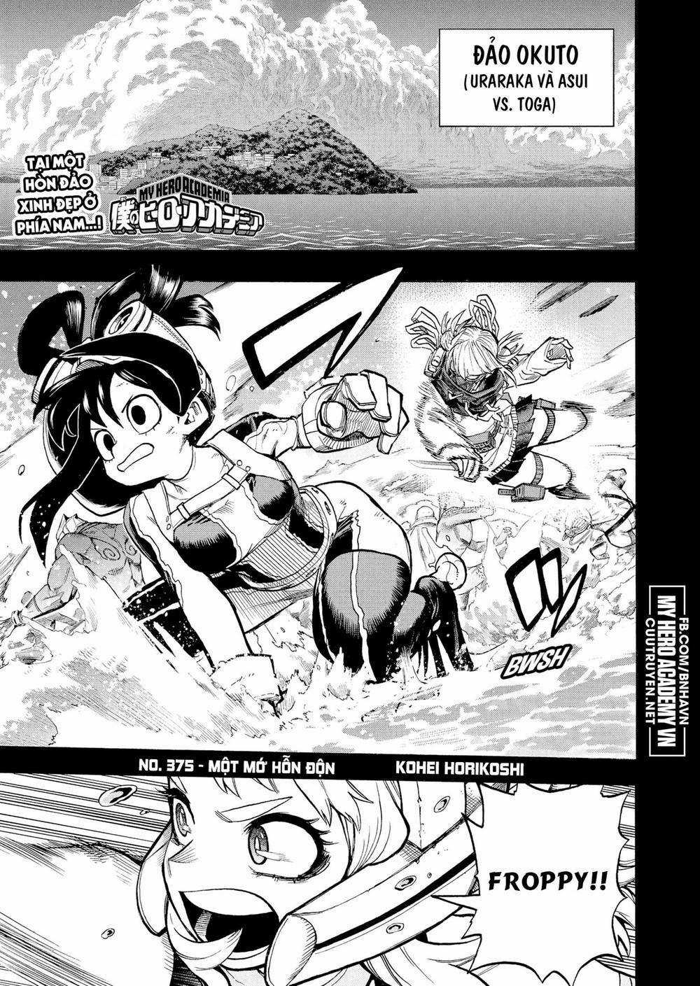 Trường Học Siêu Anh Hùng Chapter 375 trang 1