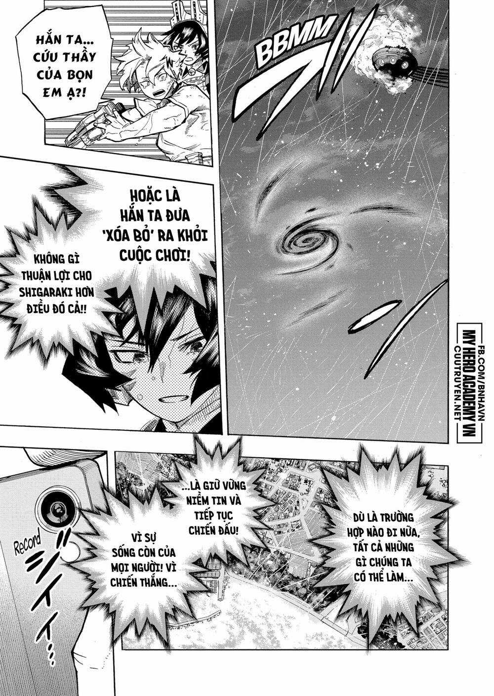 Trường Học Siêu Anh Hùng Chapter 380 trang 9