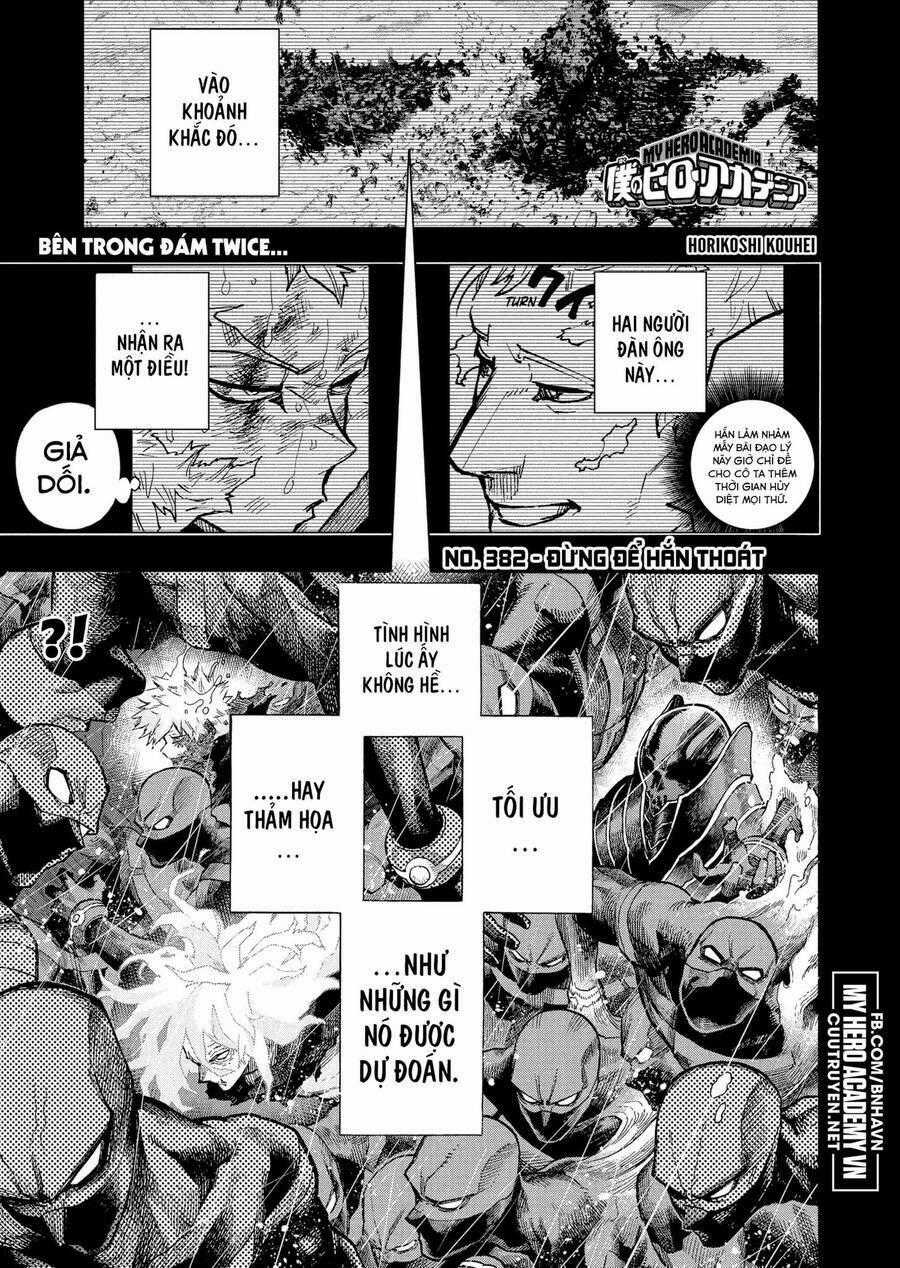 Trường Học Siêu Anh Hùng Chapter 382 trang 1